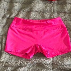 Hot Pink new balance cheer shorts